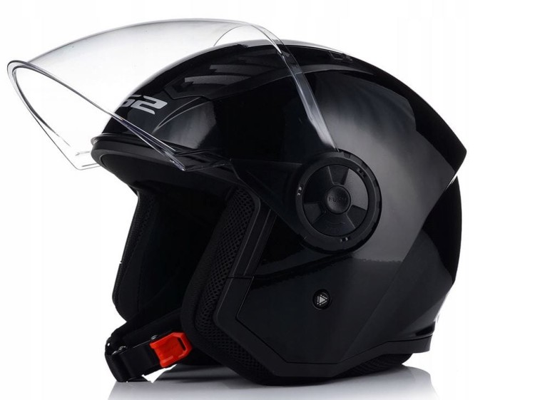 Kask LS2 OF616 Airflow II Solid Black1.JPG